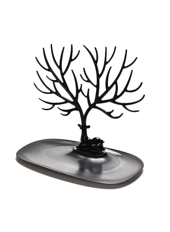 Generic Tree Jewelry Earrings Necklace Ring Holder Multicolor 27*22*4centimeter  - Image 5