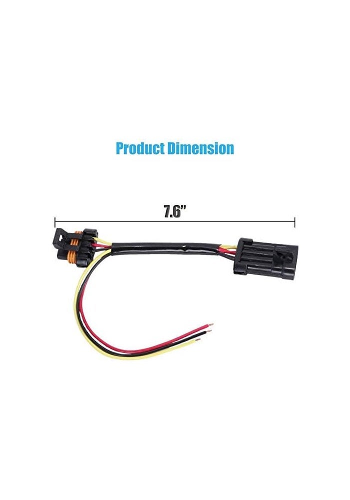 Muzzys Tail Light Whip Power Harness Adapter for Polaris RZR 900/1000, XP 1000, XP Turbo (2015-2021) - Image 5