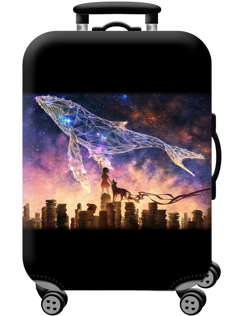 URbazaar Elastic Travel Luggage Cover Travel Suitcase Protective Cover for Trunk Case Apply to 18-30 inch luggage Suitcase Cover - Image 1