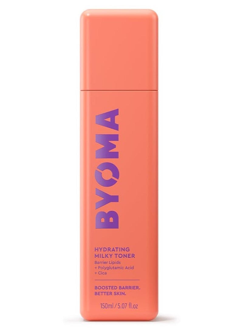 BYOMA Hydrating Milky Toner - Dewy, Ultra Hydrating Toner for Face - Soothes Skin, Locks in Moisture, Reduces Redness - Barrier Repair - 5.07 fl oz - Image 1