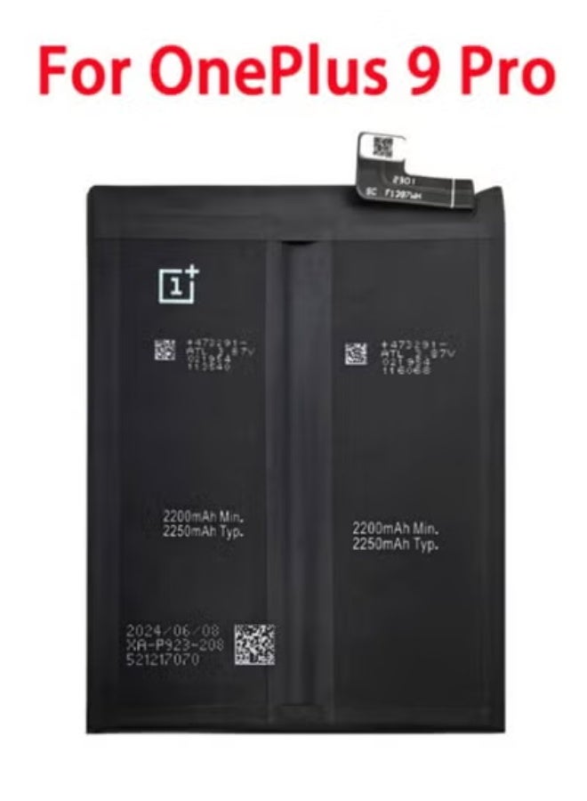 تايجر Replacement Internal Battery BLP827 Compatible with OnePlus 9 Pro – High-Capacity Rechargeable Li-ion Battery – Long-Lasting Internal Battery Replacement for OnePlus 9 Pro Smartphone – Durable, Safe, and Efficient Power Solution (Black) - Image 1