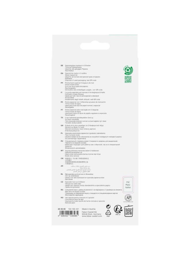FABER-CASTELL Textliner 48 Highlighter Set, Pack Of 8 With Durable Chisel Tip, Line Width 1-5 Mm, Refillable - Image 2