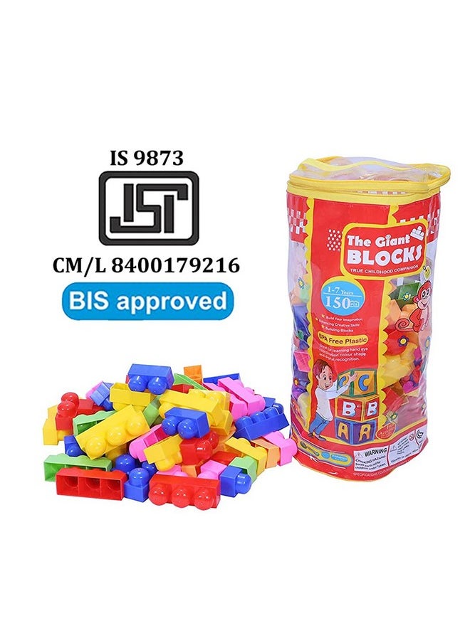 Toy Zone Toyzone Building Blocks | Building Blocks Game | Educational Toy | Smart Activity Fun & Learning Blocks | Colorful Blocks | Block Puzzle | for Kids Age 1-7 Years (Building Blocks - 90 pcs)  - Image 2
