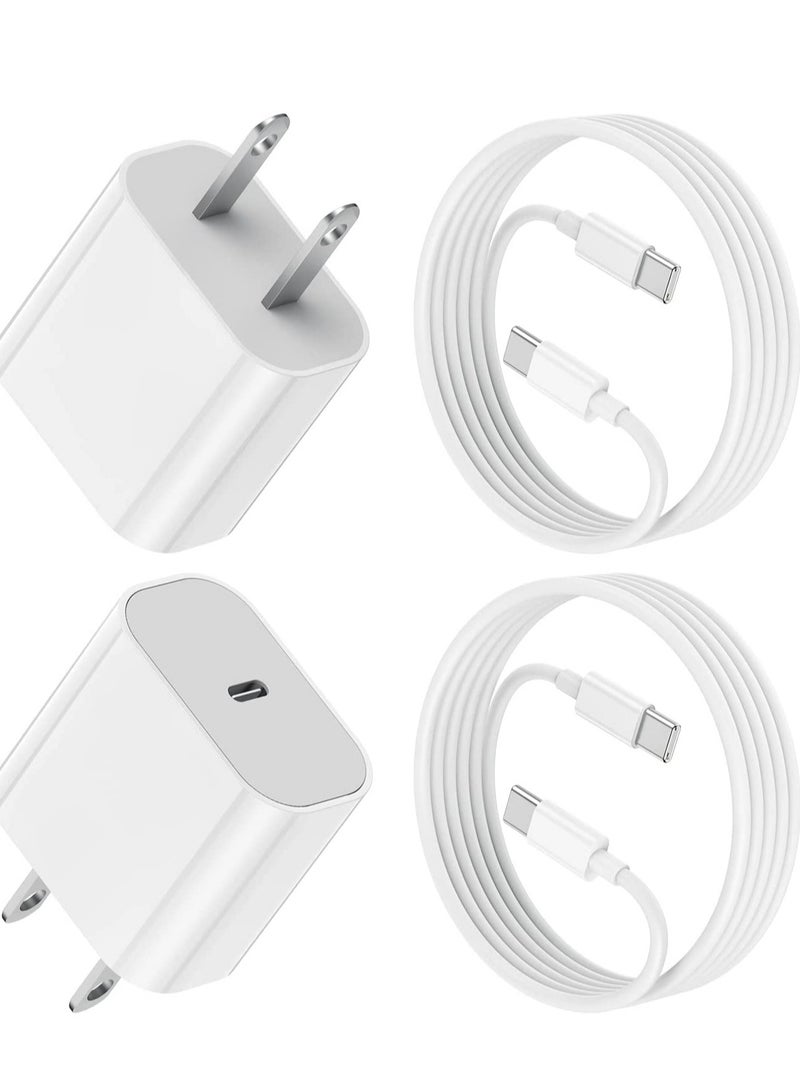 Generic iPad Fast Charger, iPad Data Cable 6FT Apple Certified, 20W USB C Block with 6 Foot USB C Cord for iPad 10th Gen, iPad Pro 12.9/11 inch 2022/2021/2020/2018, iPad Air 5th/4th Gen, iPad Mini 6th Gen - Image 1