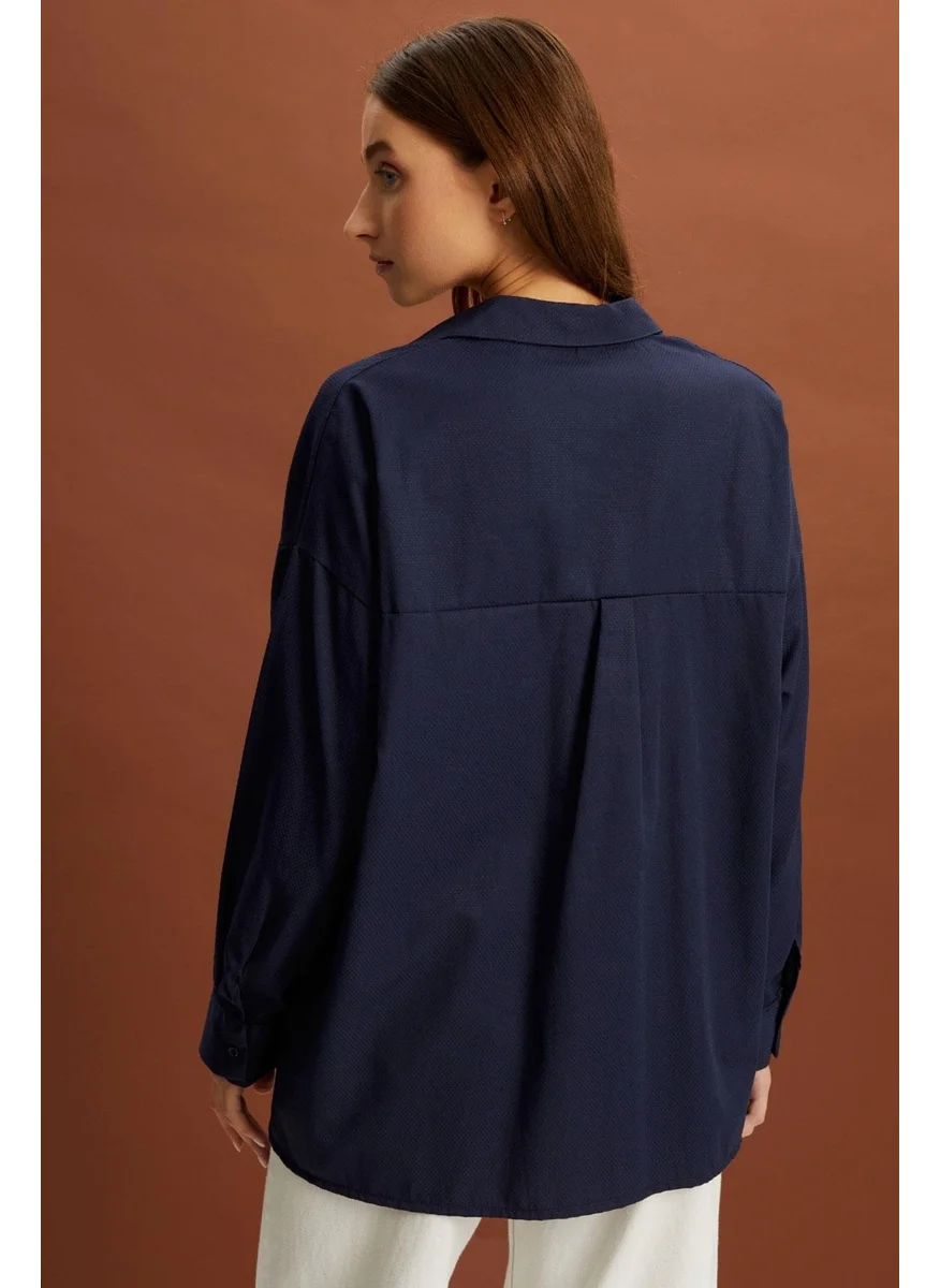 الكسندر جاردي Oversize Shirt (B21-47800)