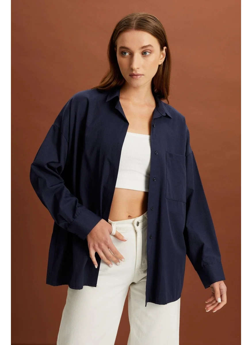 الكسندر جاردي Oversize Shirt (B21-47800)