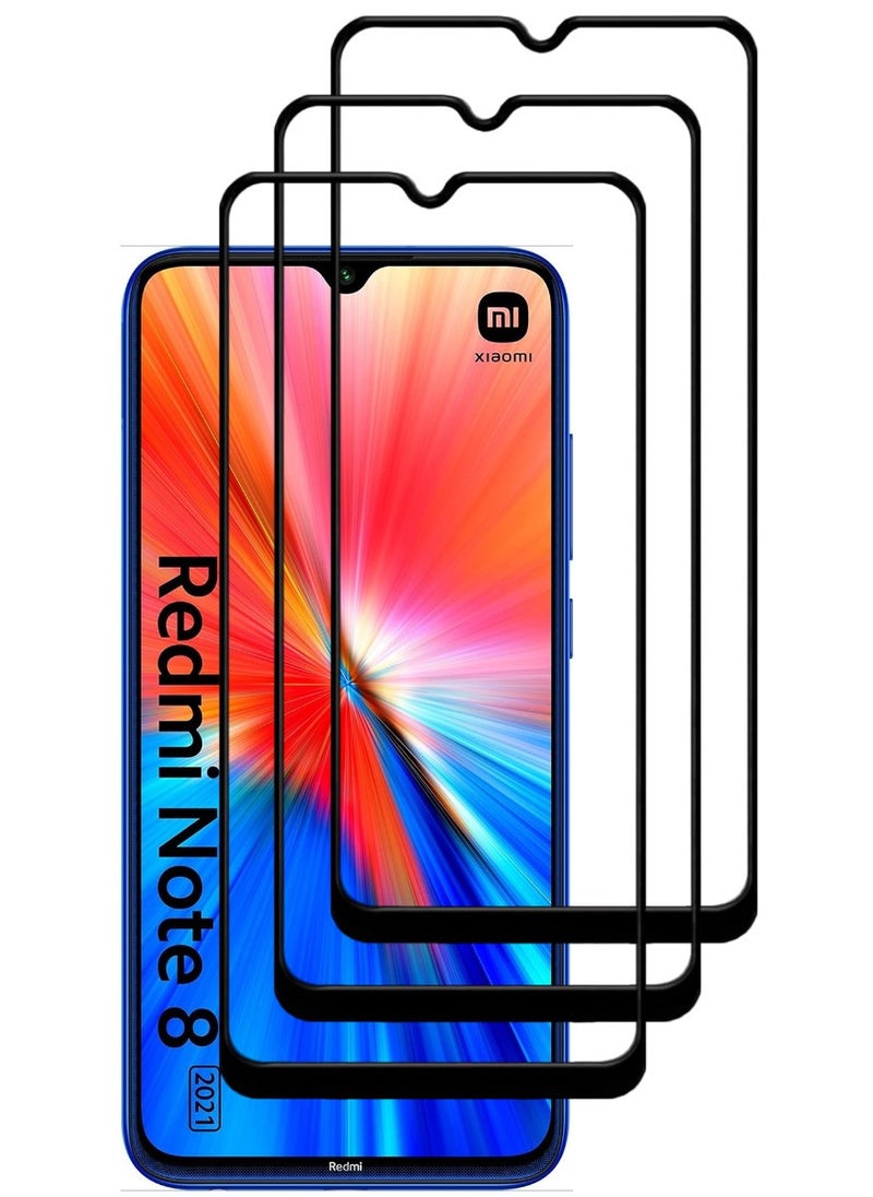 ACLIX 3 Pieces Antistatic ESD Dustproof Premium Quality High Definition Tempered Glass Screen Protector Designed For Xiaomi Redmi Note 8 - Image 1