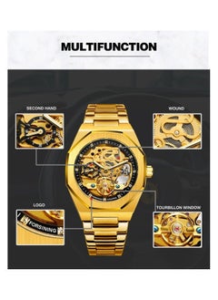 FORSINING Men's Automatic Mechanical Watch - 41 mm  - Image 3