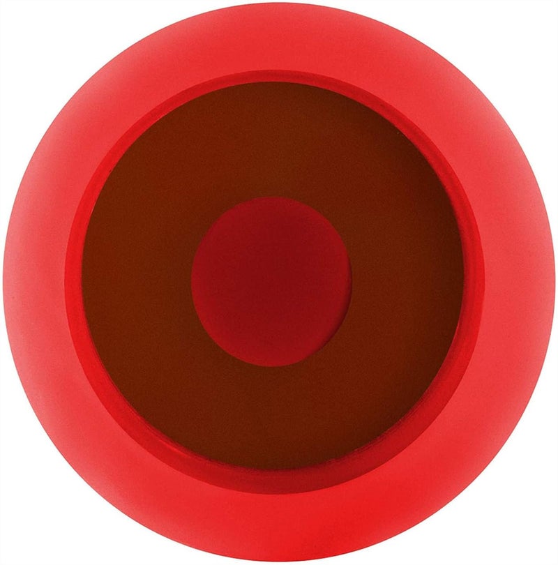 TPMSCENTER Red Plastic Tire Valve Stem Caps (10-Pack) - Image 2