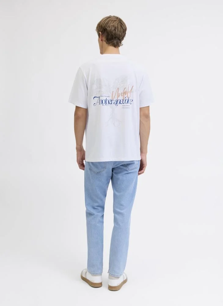 ج ج ريبل تيشيرت مطبوع بقصة عادية