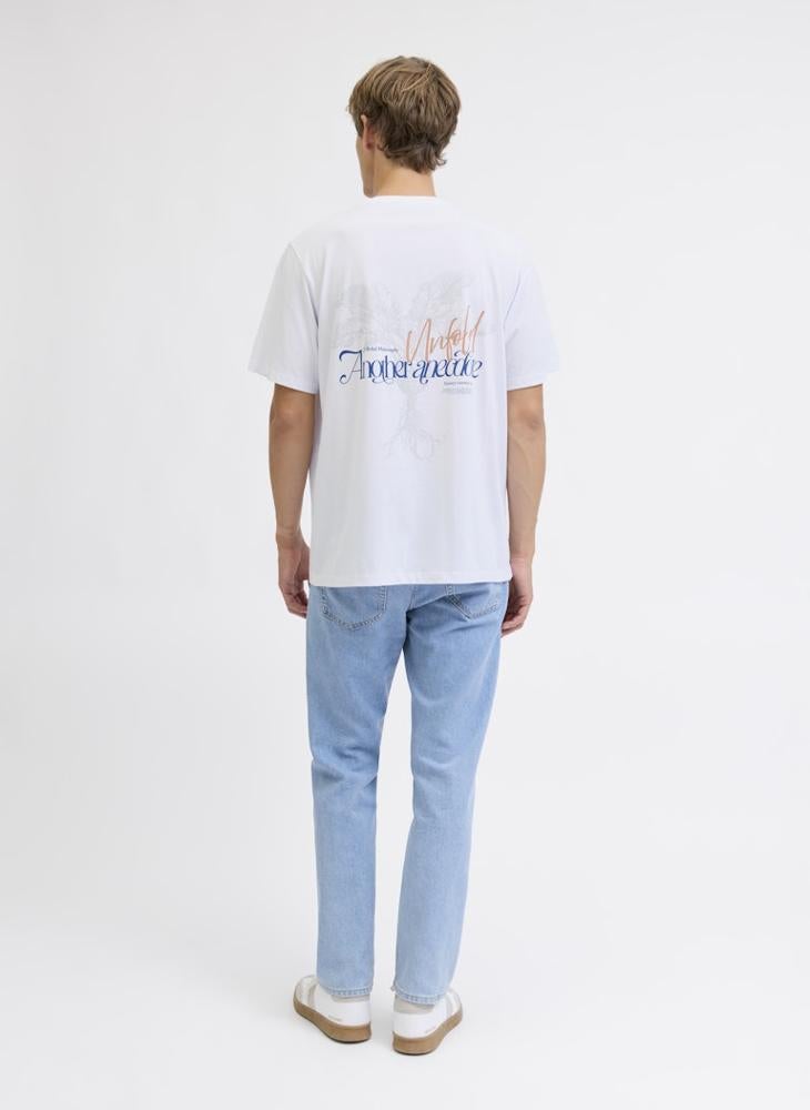 ج ج ريبل تيشيرت مطبوع بقصة عادية - Image 2