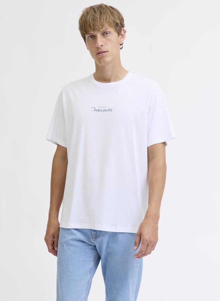 ج ج ريبل تيشيرت مطبوع بقصة عادية - Image 1