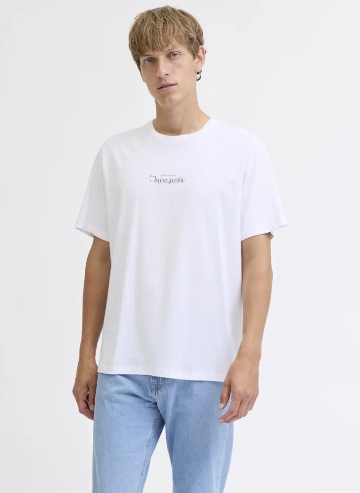 ج ج ريبل تيشيرت مطبوع بقصة عادية