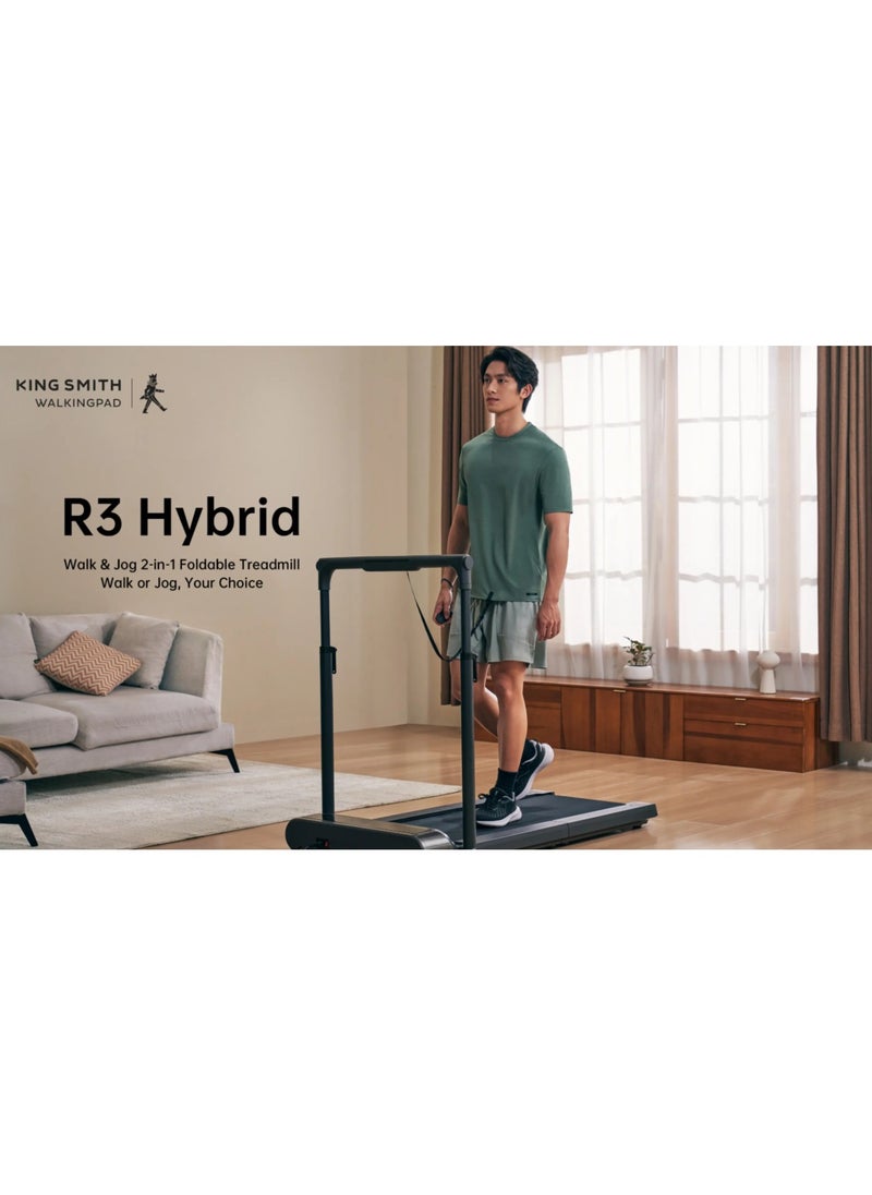 Kingsmith WP440Q4 R3 Hybrid+ Treadmill | upto 120kg user weight | adjust the speed from 1 to 12 km/h | Brushless 1HP 735W  | Black - pzsku/ZC363F83EA72578E0AE7FZ/45/_/1737697924/e7326fe8-6afc-4f1c-88e7-aa403dff0453