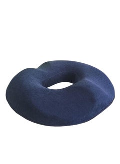 Generic Donut Pillow Large Seat Cushion Prostate Coccyx Sciatica Pregnancy for Sitting Tailbone Pain Car Seat Cushions Blue  - Image 1