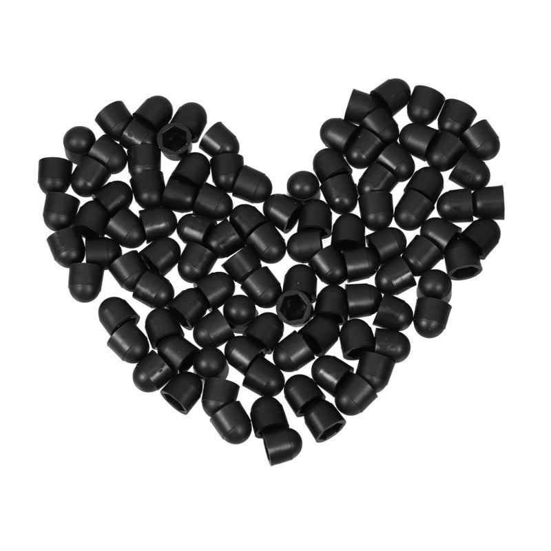 100 Pcs Nut Protective Caps for Hexagon Bolts Easy Installation Mechanical Auto - Image 2