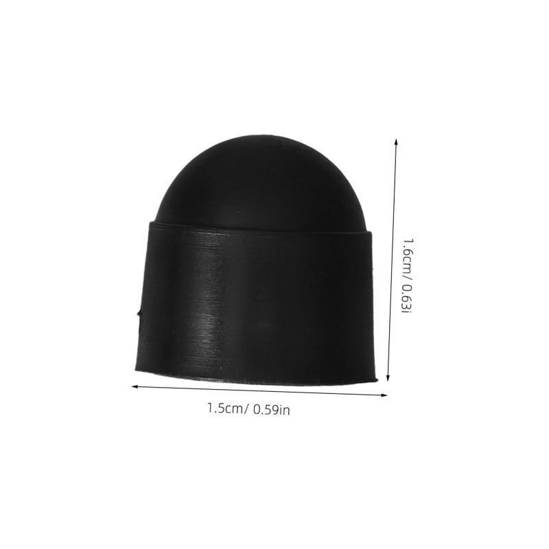 100 Pcs Nut Protective Caps for Hexagon Bolts Easy Installation Mechanical Auto - Image 3
