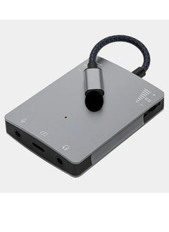 ماركة غير محددة Lightning Live Stream Adapter for iPhone and iPad with Speaker Pin Supports 99% of live streaming apps available in the market Can charge the phone while in use Supports PK during live streaming Sui  - Image 1
