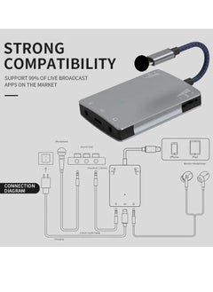 ماركة غير محددة Lightning Live Stream Adapter for iPhone and iPad with Speaker Pin Supports 99% of live streaming apps available in the market Can charge the phone while in use Supports PK during live streaming Sui  - Image 5