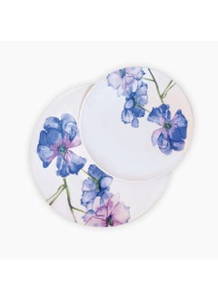 Blue Flower Cup Decorated Dinnerware Set