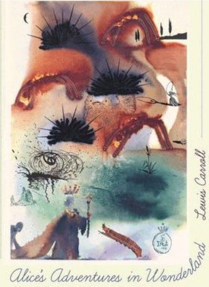 Alice's Adventures in Wonderland  150th Anniversary Edition Carroll Lewis; Dal+¡ Salvador; Burstein Mark and Banchoff Thomas 