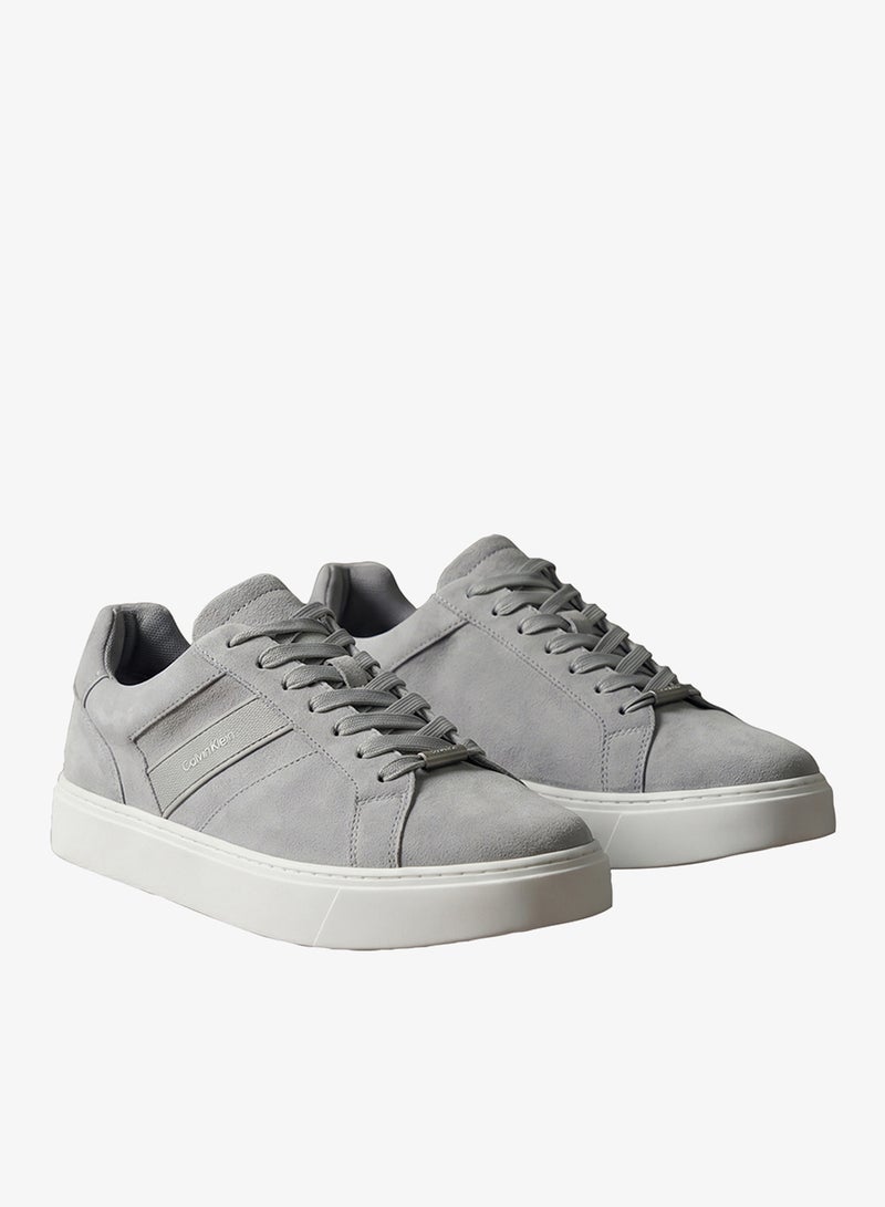 CALVIN KLEIN Suede Cupsole Sneakers - Image 3