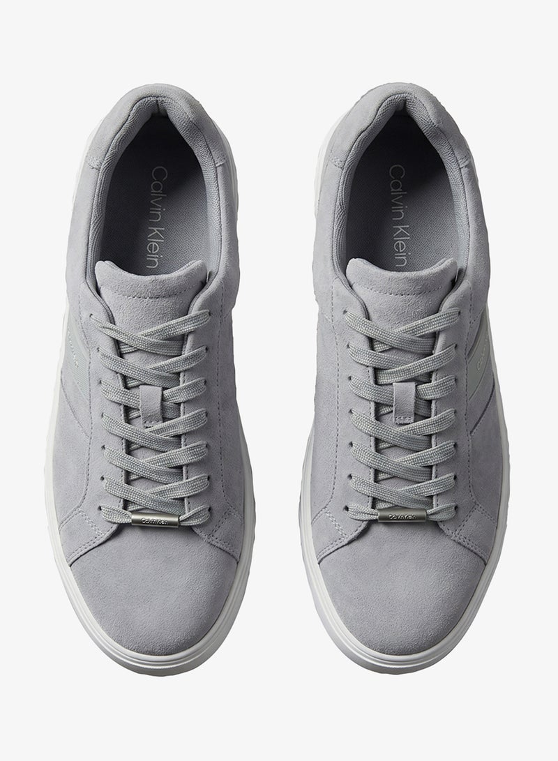 CALVIN KLEIN Suede Cupsole Sneakers - Image 5