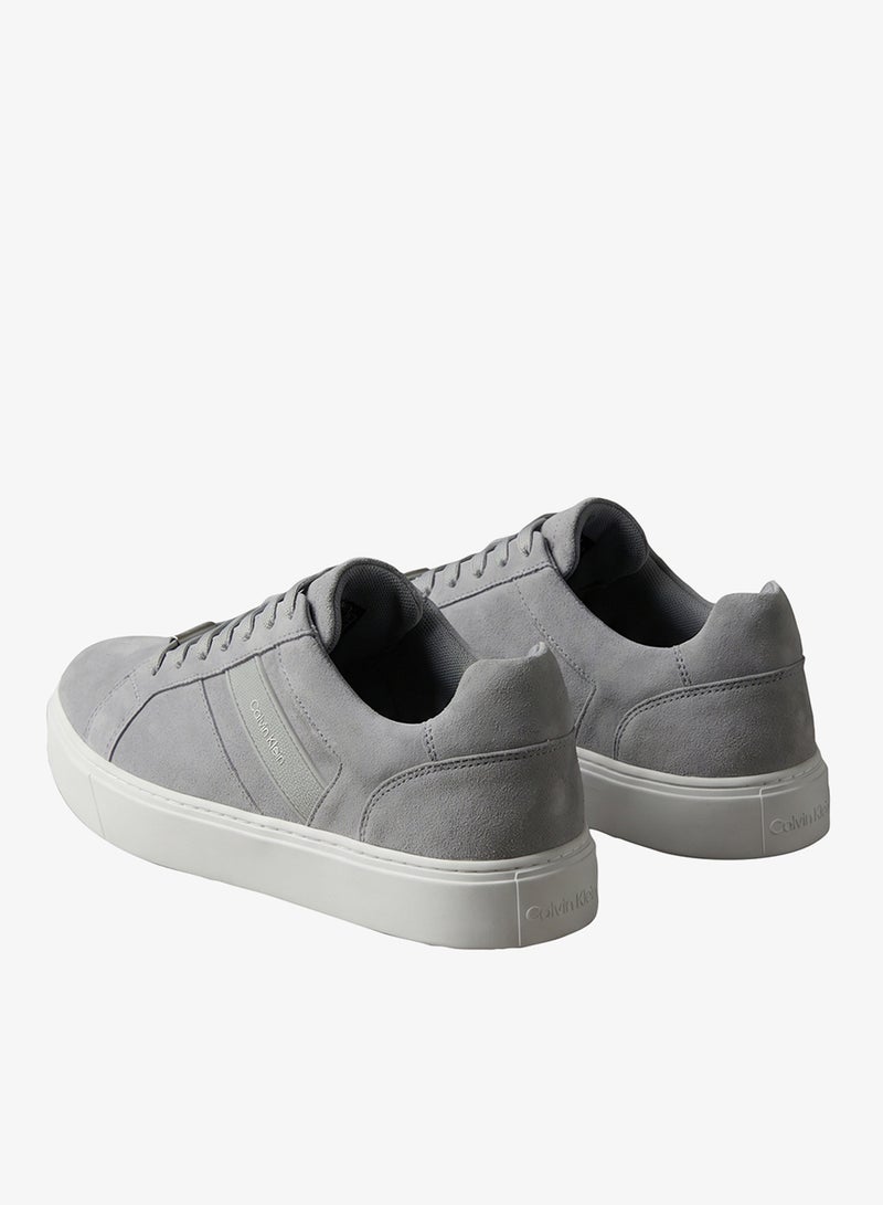 CALVIN KLEIN Suede Cupsole Sneakers - Image 4