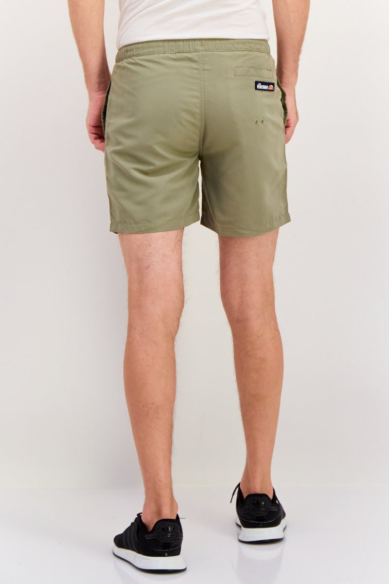Ellesse Men Sportswear Fit Brand Logo Training Shorts, Khaki - Image 2