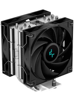 DEEPCOOL AG400 Plus Single Tower 120mm CPU Cooler - Black | Support Intel - LGA1700/1200/1151/1150/1155 & AMD - AM5/AM4 - R-AG400-BKNNMD-G  - Image 1