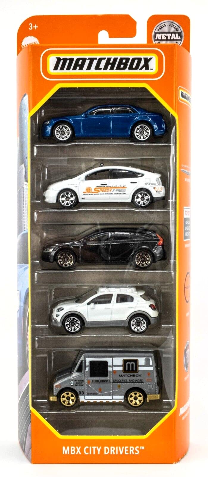 Matchbox MBX City Drivers 5 Pack Set 164 Scale - Image 3