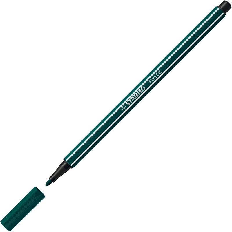STABILO Pen 68 Premium FibreTip Pen ARTY Tin of 40 Assorted colors - Image 4