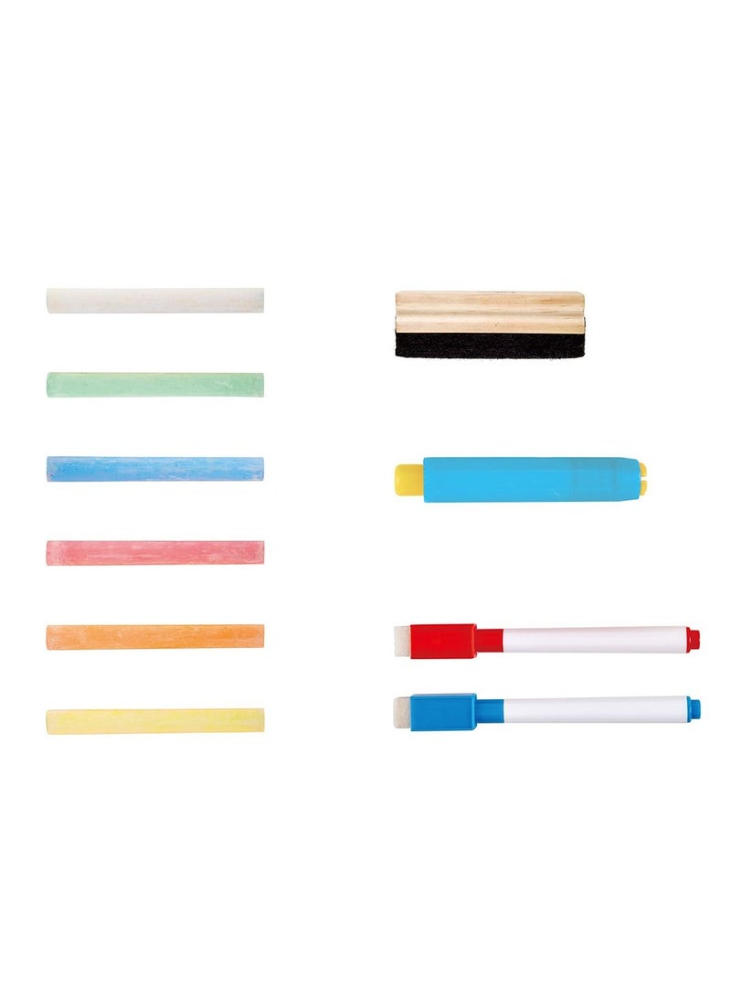 هيب Hape - مخزن منضدية مزدوج الجانب قابل للطي و Go Easel - Image 3