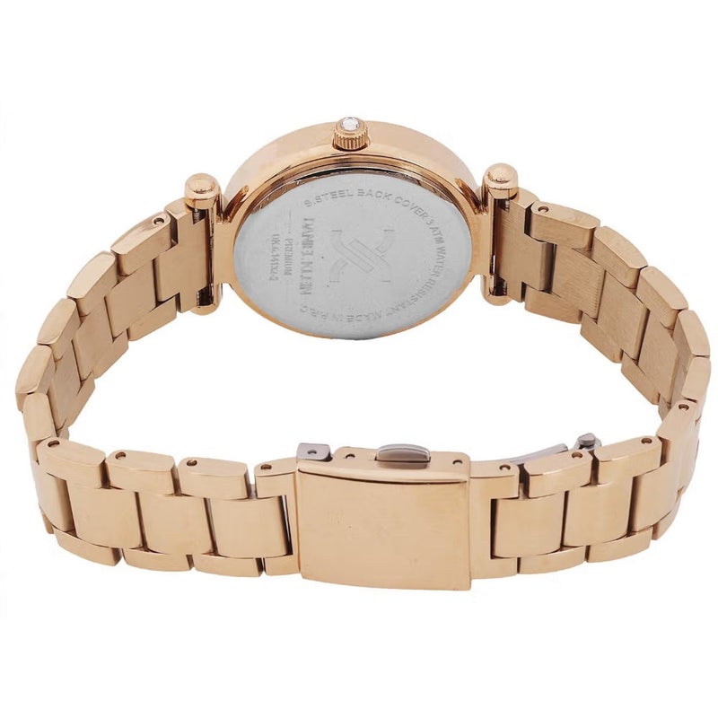 DANIEL KLEIN Premium Rose Gold Stainless Steel Watch for Women DK.6.14132-6 - Image 4
