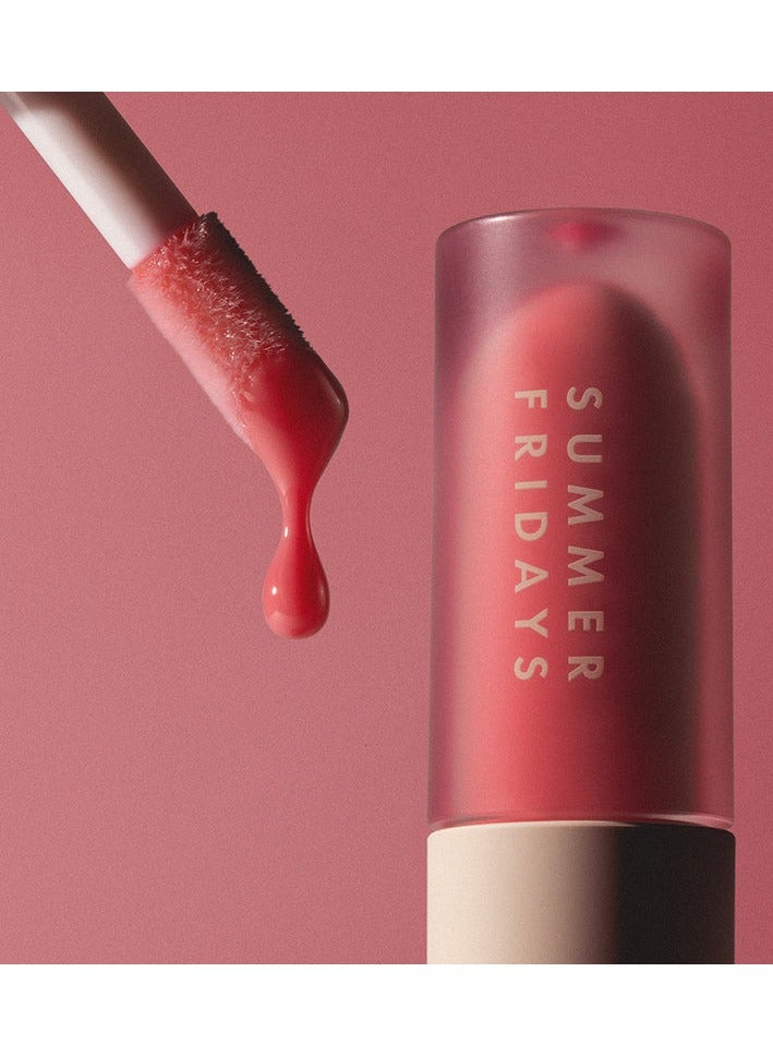 SUMMER FRIDAYS Dream Lip Oil Pink Cloud 4.5ml  - Image 4