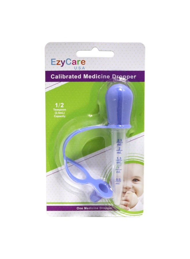 EzyCare Calibrated Medicine Dropper 2.5 mL Blue 17001
