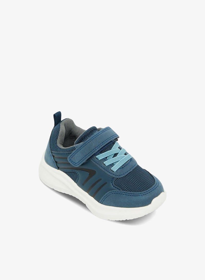 JUNIORS Boys Hook & Loop Ankle School Sneakers - Image 2