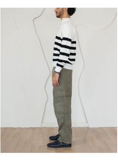 Striped Men Quarter Pullover - pzsku/ZC3650588BBCA66CF786EZ/45/_/1740586635/be3a1086-b925-4772-9ef1-2323dd713cea