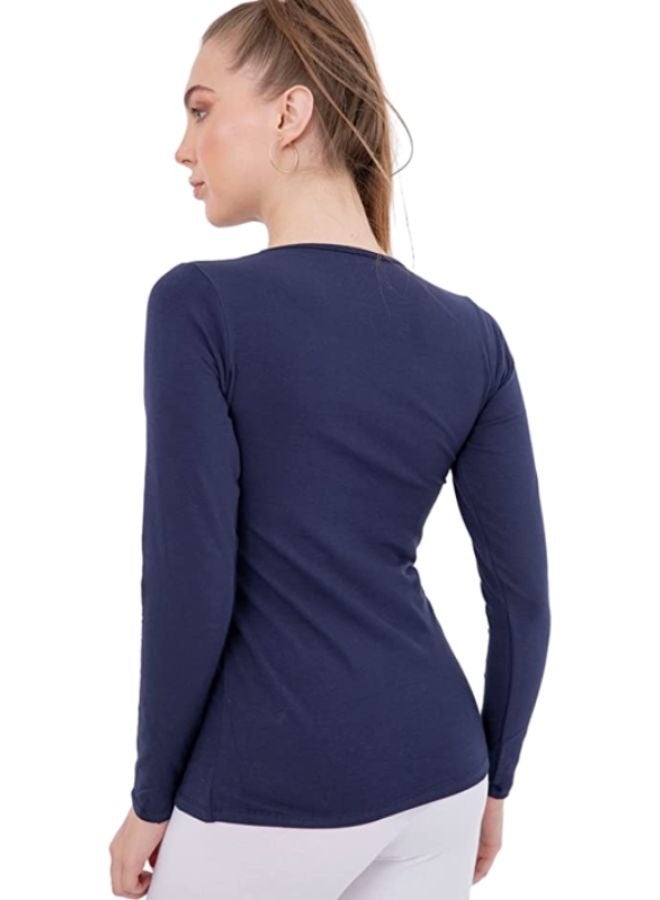 Carina Long sleeve cotton T-shirt - Image 2