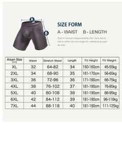 AOELEMENT Boxer Briefs Black Color for Men Three  pcs Pack  - Image 3