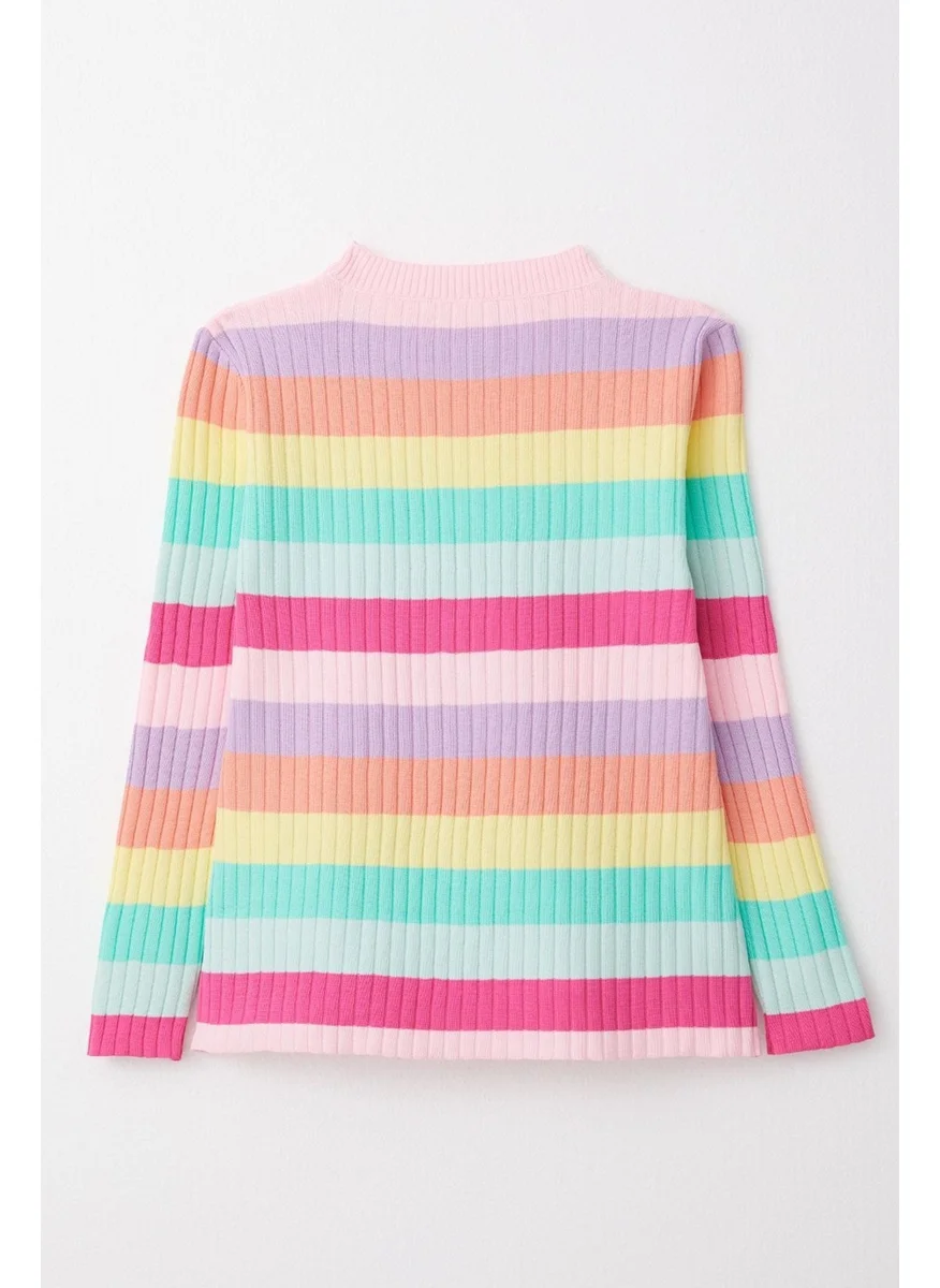 Breeze Girls Knitted Sweater Colorful 8-14 Years, Mixed Colors