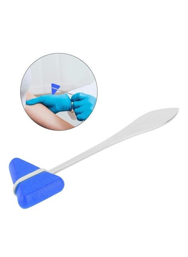 Bukela Percussion Hammer Medical Triangle Neurological Reflex Diagnostic Hammer Percussor Blue - Image 4