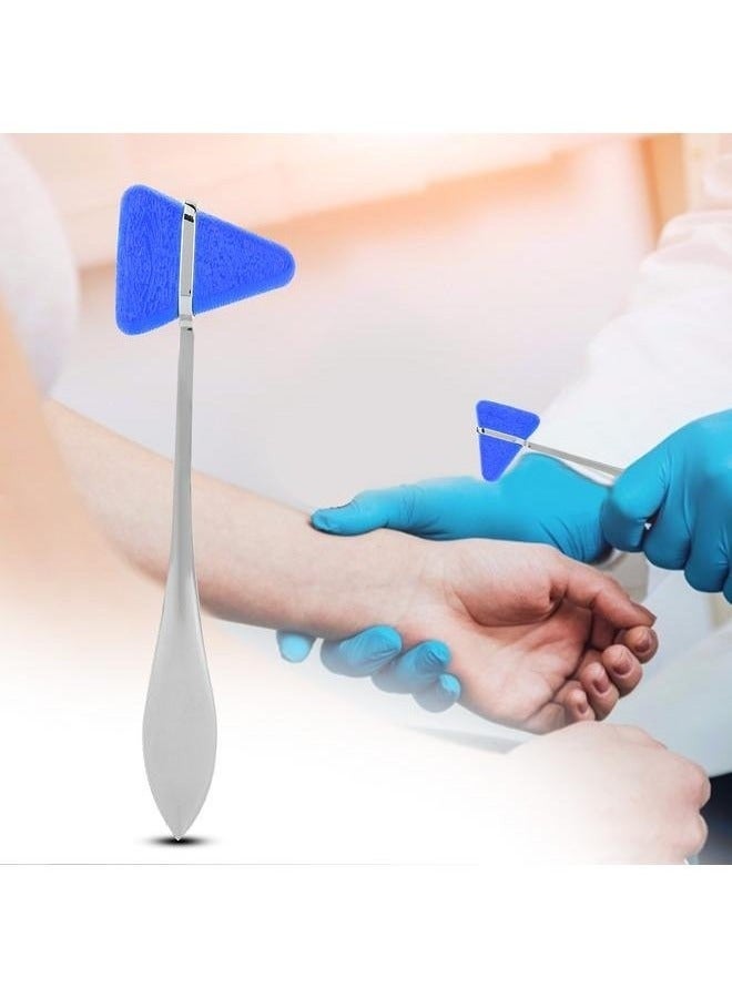 Bukela Percussion Hammer Medical Triangle Neurological Reflex Diagnostic Hammer Percussor Blue - Image 5