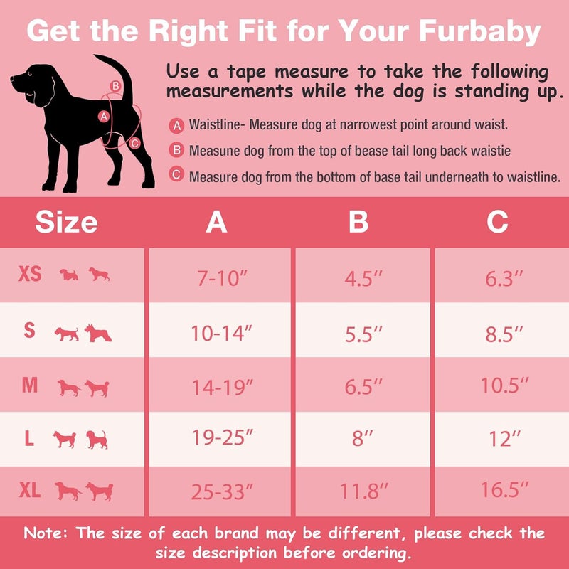 Pet Soft Female Dog Heat Pants with Back, Leak-Proof - Image 5