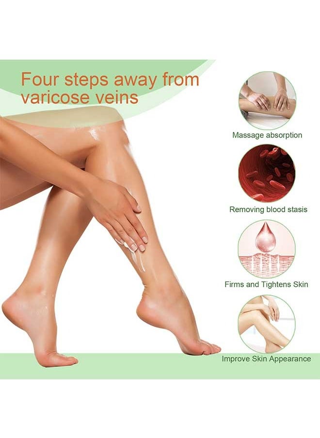 Sefudun - Varicose Veins Cream 50g, Spider Leg Repair Cream, Natural Varicose and Spider Veins Treatment, Strengthen Capillary Health/Improve Blood Circulation/Tired and Heavy Legs Fast Relief - Image 1