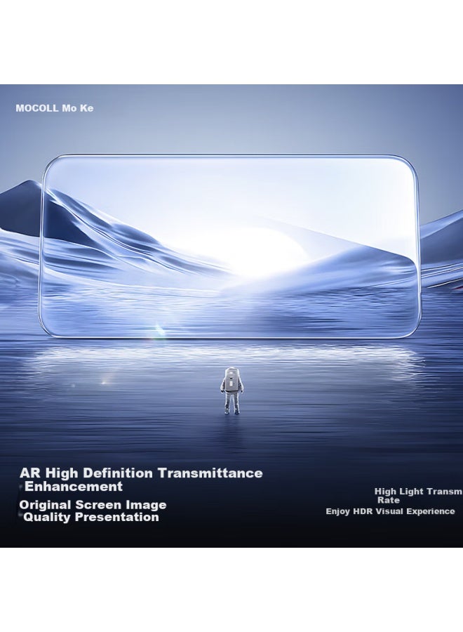 Moko Tempered Glass Screen Protector For Xiaomi 15 With 2.5d High Definition, Ultrasonic Fingerprint Unlock, Anti-fingerprint And Anti-drop Film - Image 1