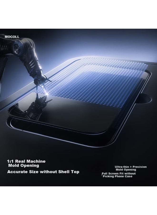 Moko Tempered Glass Screen Protector For Xiaomi 15 With 2.5d High Definition, Ultrasonic Fingerprint Unlock, Anti-fingerprint And Anti-drop Film - Image 4
