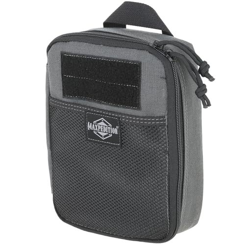 MAXPEDITION Beefy Pocket Organizer Wolf Gray Compact MOLLECompatible 1000D Nylon Tactical EDC Pouch Everyday Carry Tool Pouch Gear Storage for Outdoor Tactical Survival 0266W - Image 1