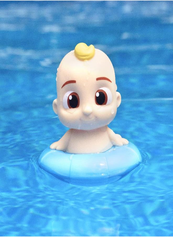 Jazwares - CoComelon Water Toys for Pool & Bath, 3 Piece Set - JJ, Cody and YoYo Floating Bobble Figures for Swimming - Summer Gift for Toddlers & Kids - Ages 18+ Months - Image 1