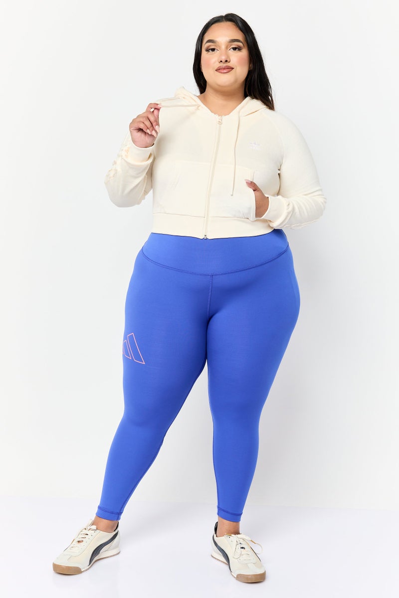 adidas Originals Women Sportswear Fit Long Sleeves Outdoor Sweatshirt, Cream  - Image 3